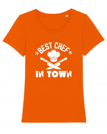 Best Chef In Town  Bright Orange