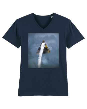 Sky Waterfall French Navy