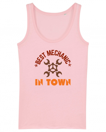 Best Mechanic In Town Cotton Pink