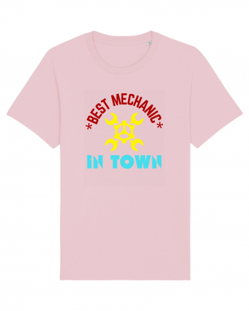 Best Mechanic In Town Cotton Pink