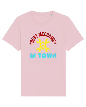 Best Mechanic In Town Cotton Pink