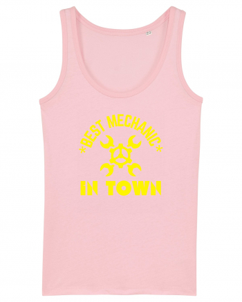 Best Mechanic In Town Cotton Pink