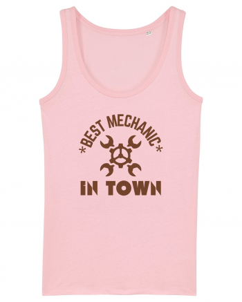 Best Mechanic In Town Cotton Pink