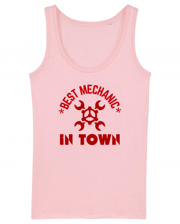 Best Mechanic In Town Cotton Pink