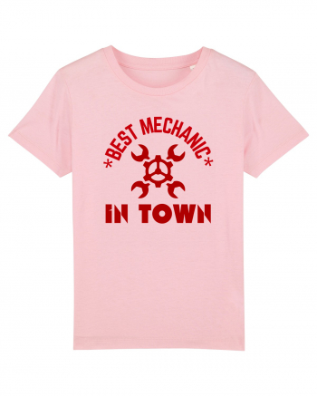 Best Mechanic In Town Cotton Pink