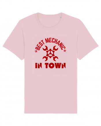 Best Mechanic In Town Cotton Pink