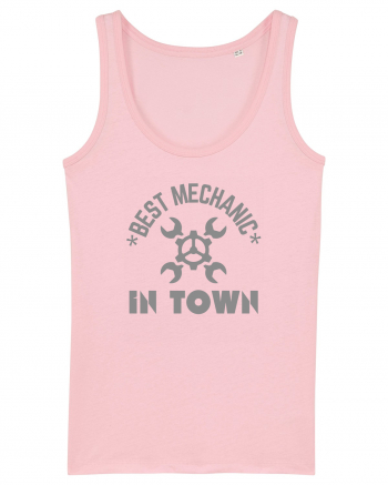 Best Mechanic In Town Cotton Pink