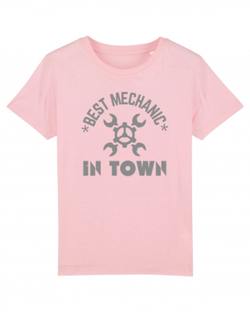 Best Mechanic In Town Cotton Pink