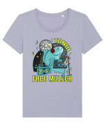 Tonul face muzica v1 Tricou mânecă scurtă guler larg fitted Damă Expresser