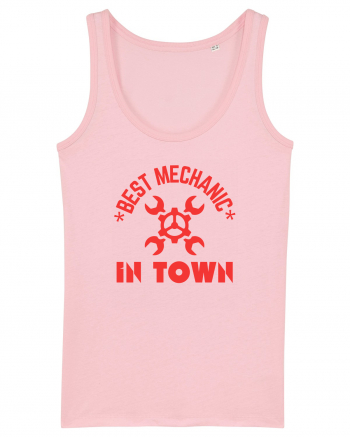 Best Mechanic In Town Cotton Pink