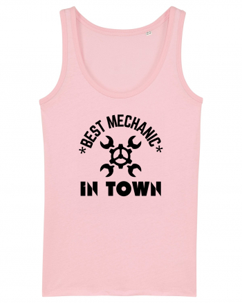 Best Mechanic In Town Cotton Pink