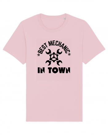 Best Mechanic In Town Cotton Pink