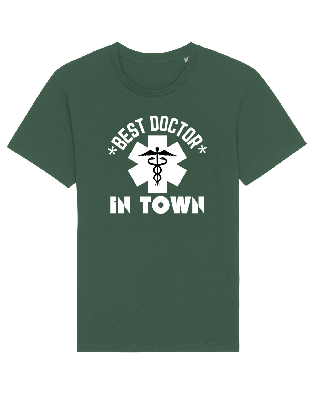 Tricou mânecă scurtă Unisex Rocker Bottle Green