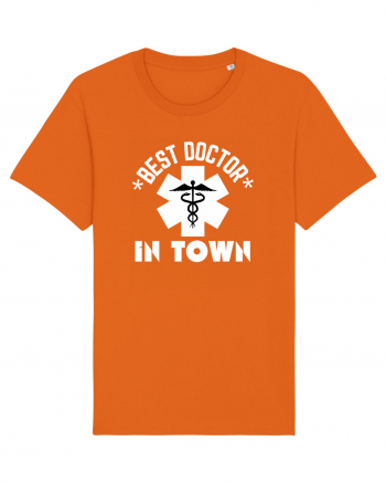 Best Doctor In Town Bright Orange