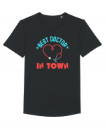 Best Doctor In Town Tricou mânecă scurtă guler larg Bărbat Skater