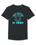 Best Doctor In Town Tricou mânecă scurtă guler larg Bărbat Skater
