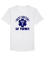 Best Doctor In Town Tricou mânecă scurtă guler larg Bărbat Skater