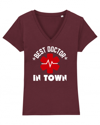 Best Doctor In Town Burgundy