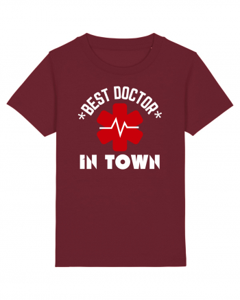 Best Doctor In Town Burgundy