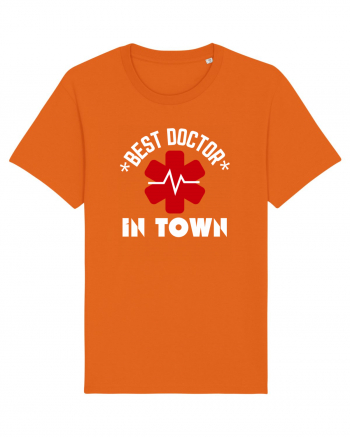 Best Doctor In Town Bright Orange