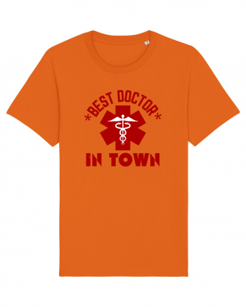 Best Doctor In Town Bright Orange