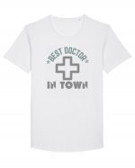 Best Doctor In Town Tricou mânecă scurtă guler larg Bărbat Skater