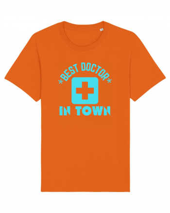 Best Doctor In Town Bright Orange