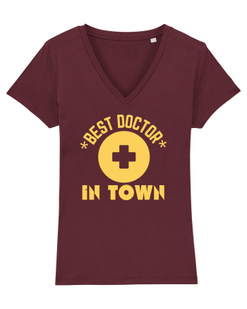 Best Doctor In Town Burgundy