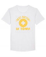 Best Doctor In Town Tricou mânecă scurtă guler larg Bărbat Skater