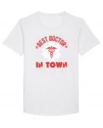 Best Doctor In Town Tricou mânecă scurtă guler larg Bărbat Skater