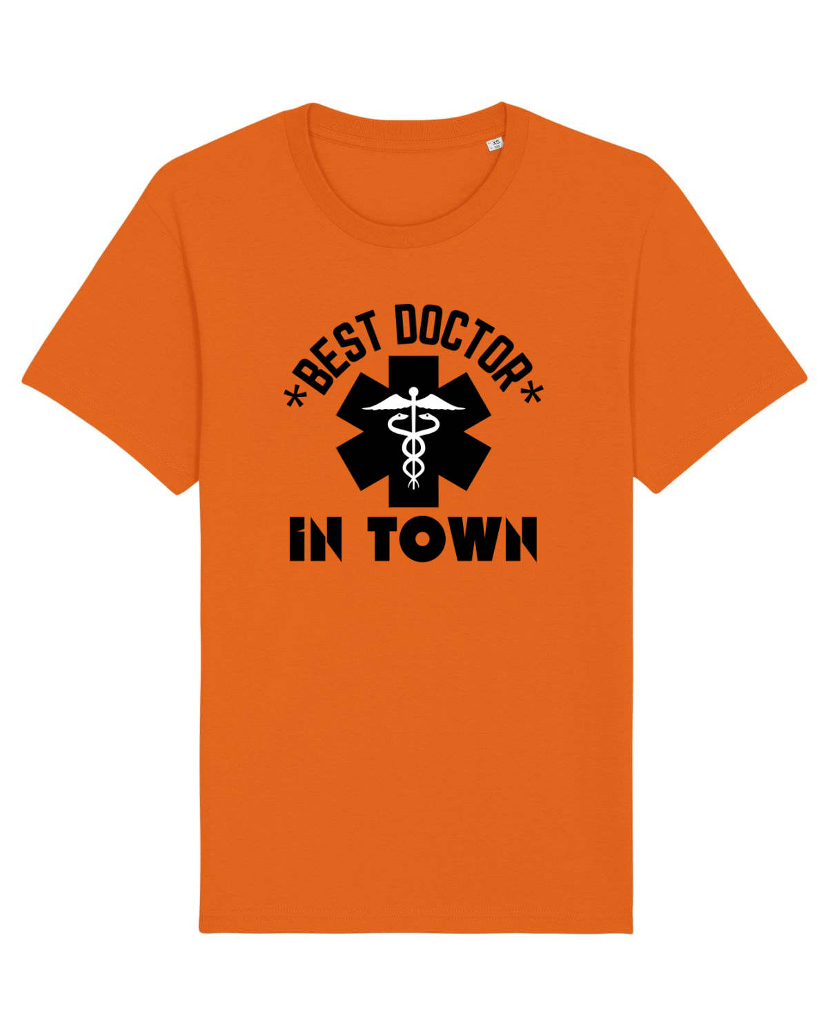 Tricou mânecă scurtă Unisex Rocker Bright Orange
