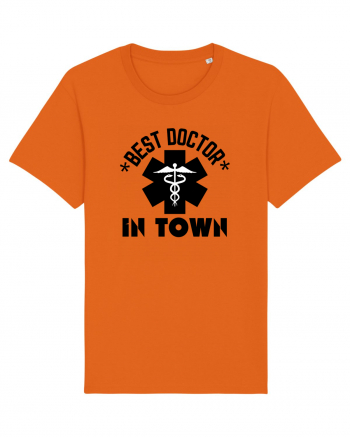 Best Doctor In Town Bright Orange