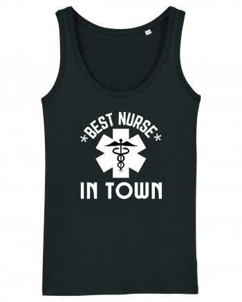 Best Nurse In Town Black