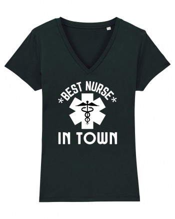 Best Nurse In Town Black