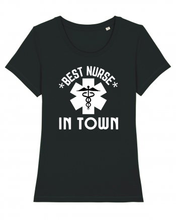 Best Nurse In Town Black