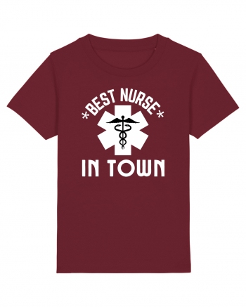 Best Nurse In Town Burgundy