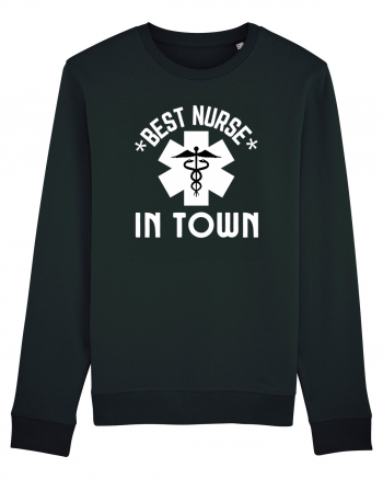 Best Nurse In Town Black