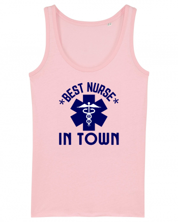 Best Nurse In Town Cotton Pink