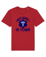 Best Nurse In Town Tricou mânecă scurtă Unisex Rocker