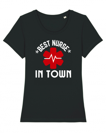 Best Nurse In Town Black