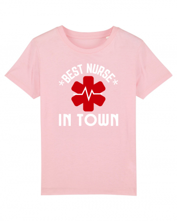 Best Nurse In Town Cotton Pink