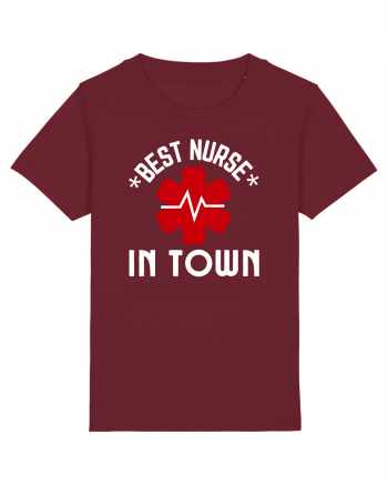 Best Nurse In Town Burgundy