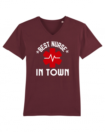 Best Nurse In Town Burgundy