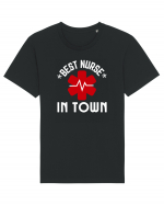 Best Nurse In Town Tricou mânecă scurtă Unisex Rocker