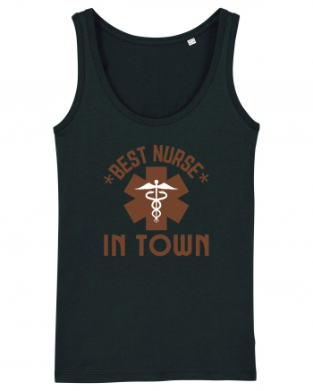 Best Nurse In Town Black