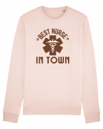 Best Nurse In Town Bluză mânecă lungă Unisex Rise