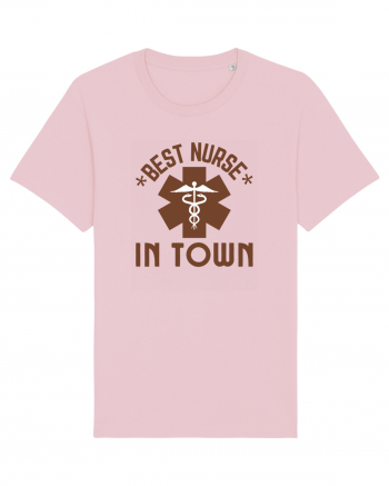 Best Nurse In Town Cotton Pink