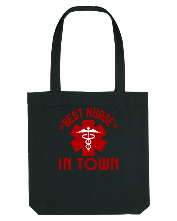 Best Nurse In Town Black