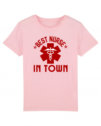 Best Nurse In Town Cotton Pink