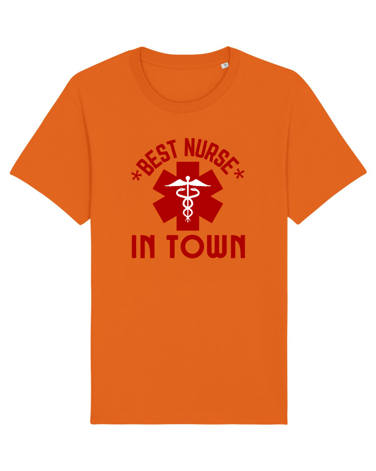 Tricou mânecă scurtă Unisex Rocker Bright Orange